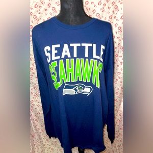 Plus Size: Seattle Seahawks Long Sleeve Tee